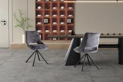 Rousseau Stuhl Dante | 51 x 60 x 86 cm | Grau
