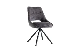 Rousseau Stuhl Dante | 51 x 60 x 86 cm | Grau