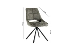 Rousseau Stuhl Dante | 51 x 60 x 86 cm |