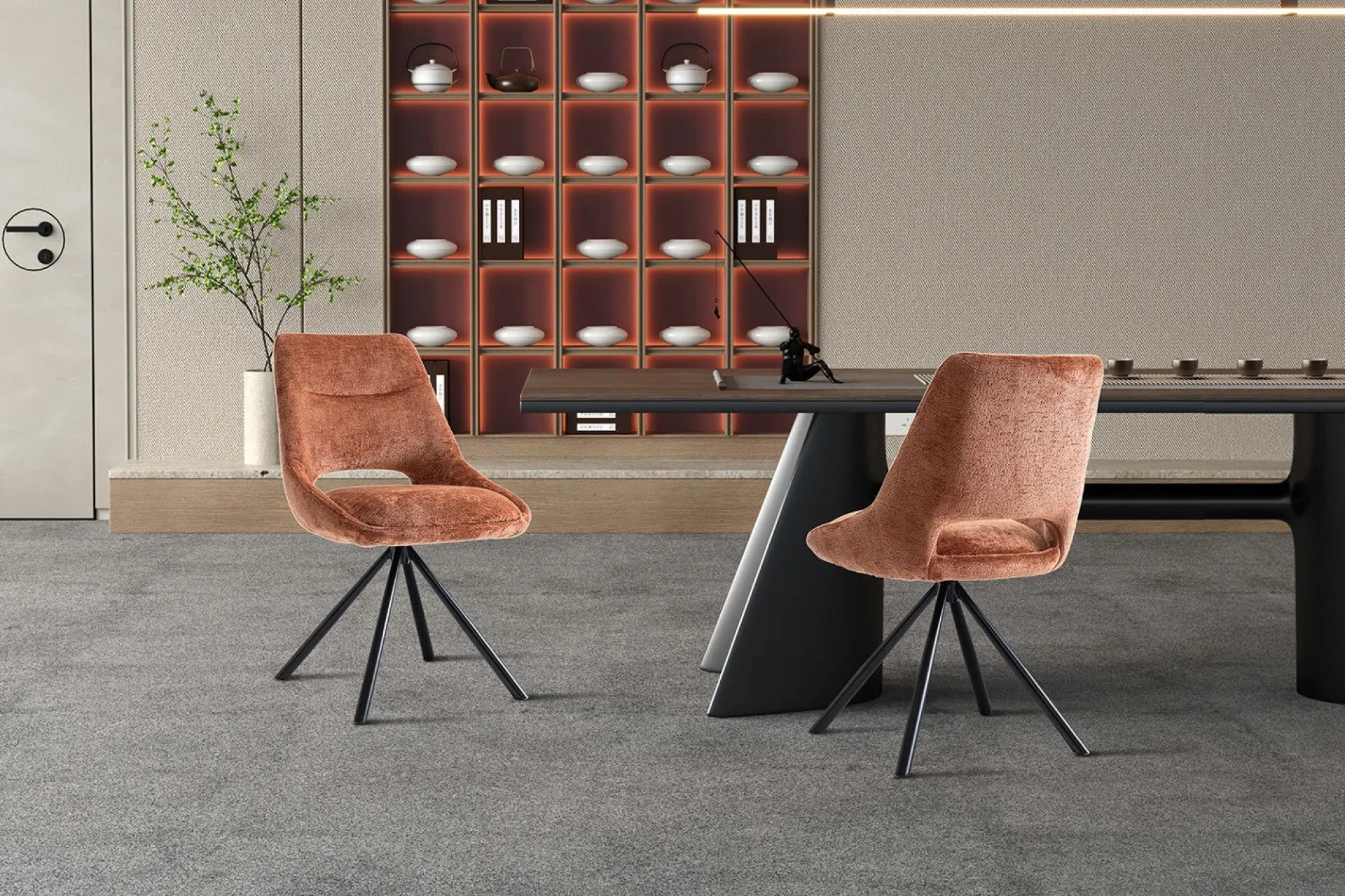 Rousseau Stuhl Dante | 51 x 60 x 86 cm | Rostdesign