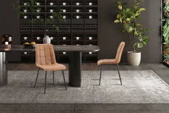 Rousseau Stuhl Furax | 47 x 60 x 88 cm | Farbe Cognac