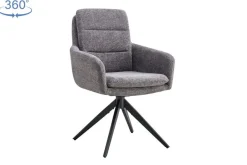 Rousseau Stuhl Isolde | 59 x 65 x 93 cm | Dunkel