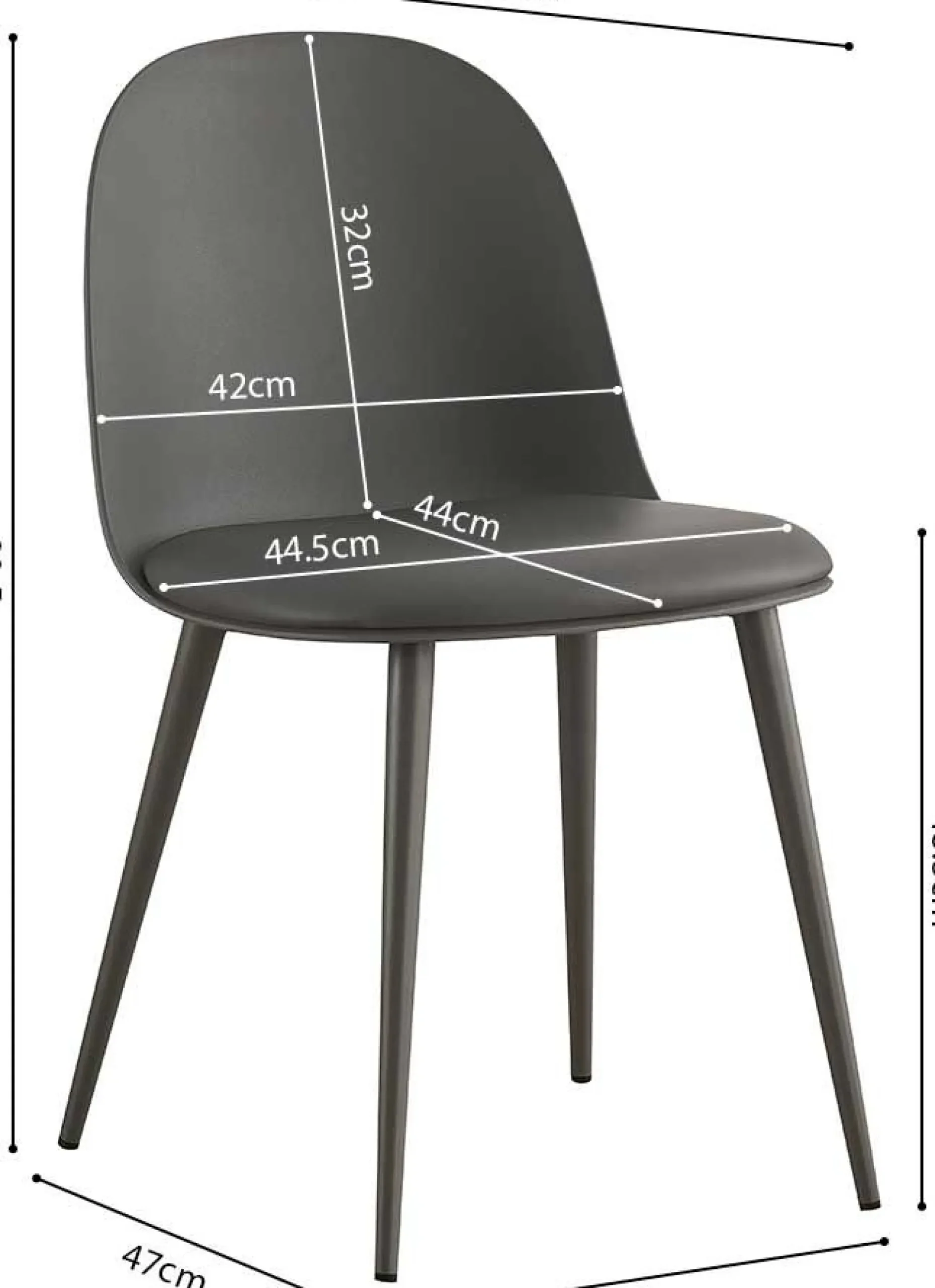 Rousseau Stuhl Jasmin | 51 x 44 x 81 cm |