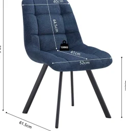 Rousseau Stuhl Lizzy | 52 x 62 x 89 cm |
