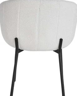 Rousseau Stuhl Sevilla Bouclé-Stoff | Metallbeine |