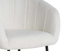 Rousseau Stuhl Sevilla Bouclé-Stoff | Metallbeine |