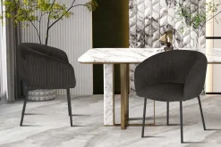 Rousseau Stuhl Sill | 57 x 62 x 79 cm | Dunkel