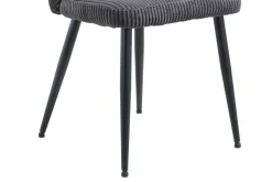 Rousseau Stuhl Tornado | 54 x 55 x 79 cm | Dunkel
