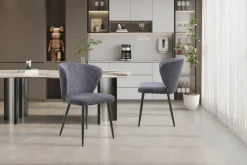 Rousseau Stuhl Tornado | 54 x 55 x 79 cm | Dunkel