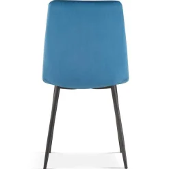 Rousseau Stuhl Willie velours - /schwarz