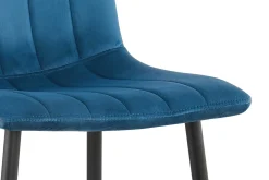 Rousseau Stuhl Willie velours - /schwarz