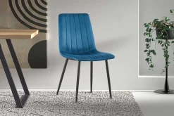 Rousseau Stuhl Willie velours - /schwarz