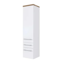 Held Säulenschrank Dasa 30cm mit 1 Tür und 2 Schubladen -