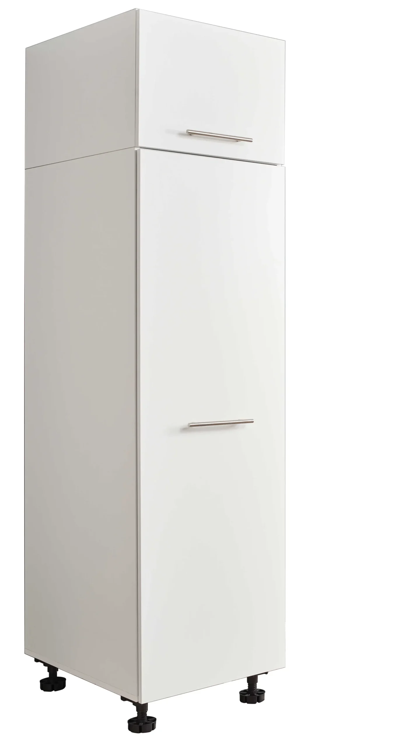 Säulenschrank für Waschmaschine Laundreezy | 50 x 68 x 162 cm | Weiß