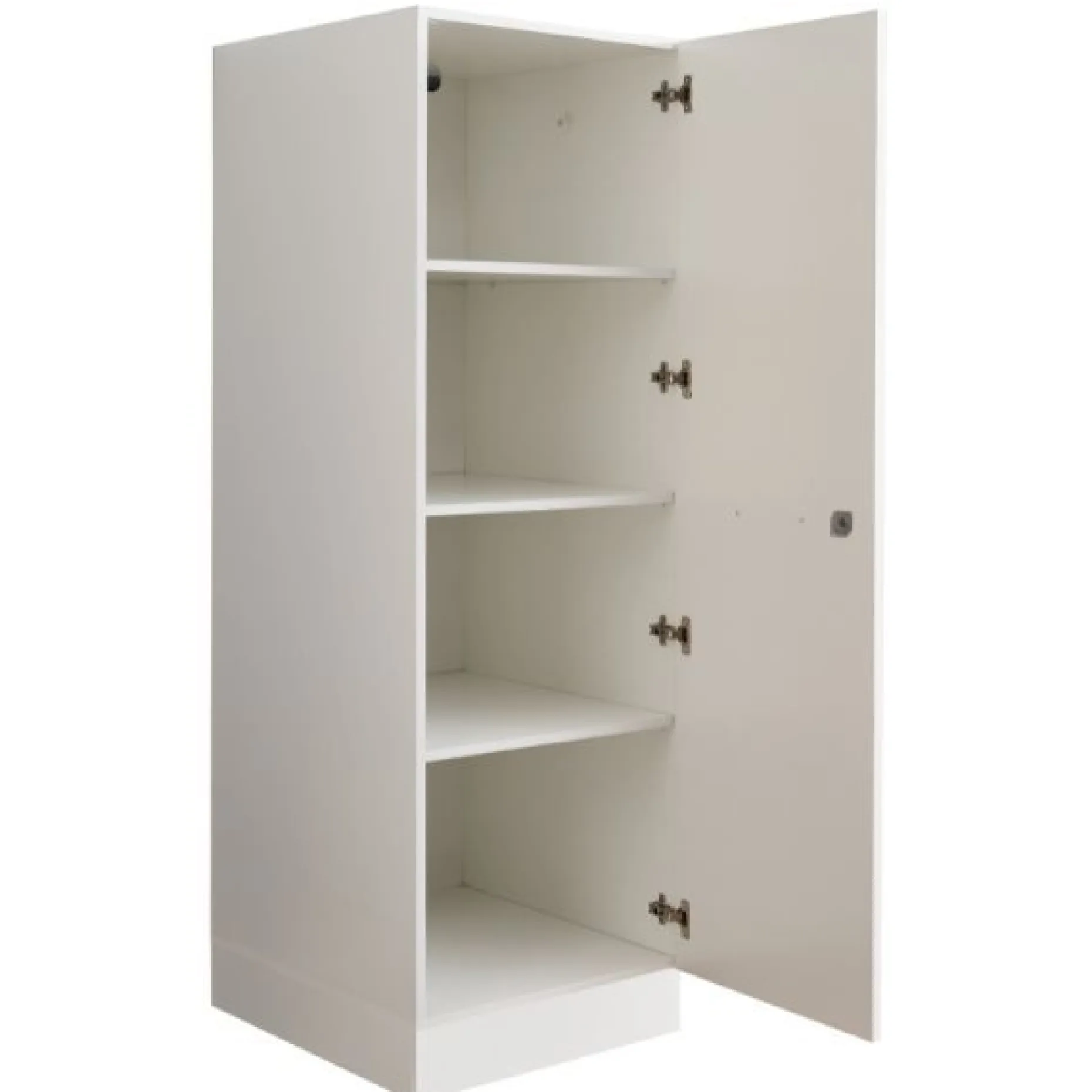 Säulenschrank für Waschmaschine Laundreezy | 50 x 68 x 162 cm | Weiß