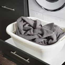 Säulenschrank für Waschmaschinenschränke Laundreezy | 50 x 68 x 162 cm | Anthrazit
