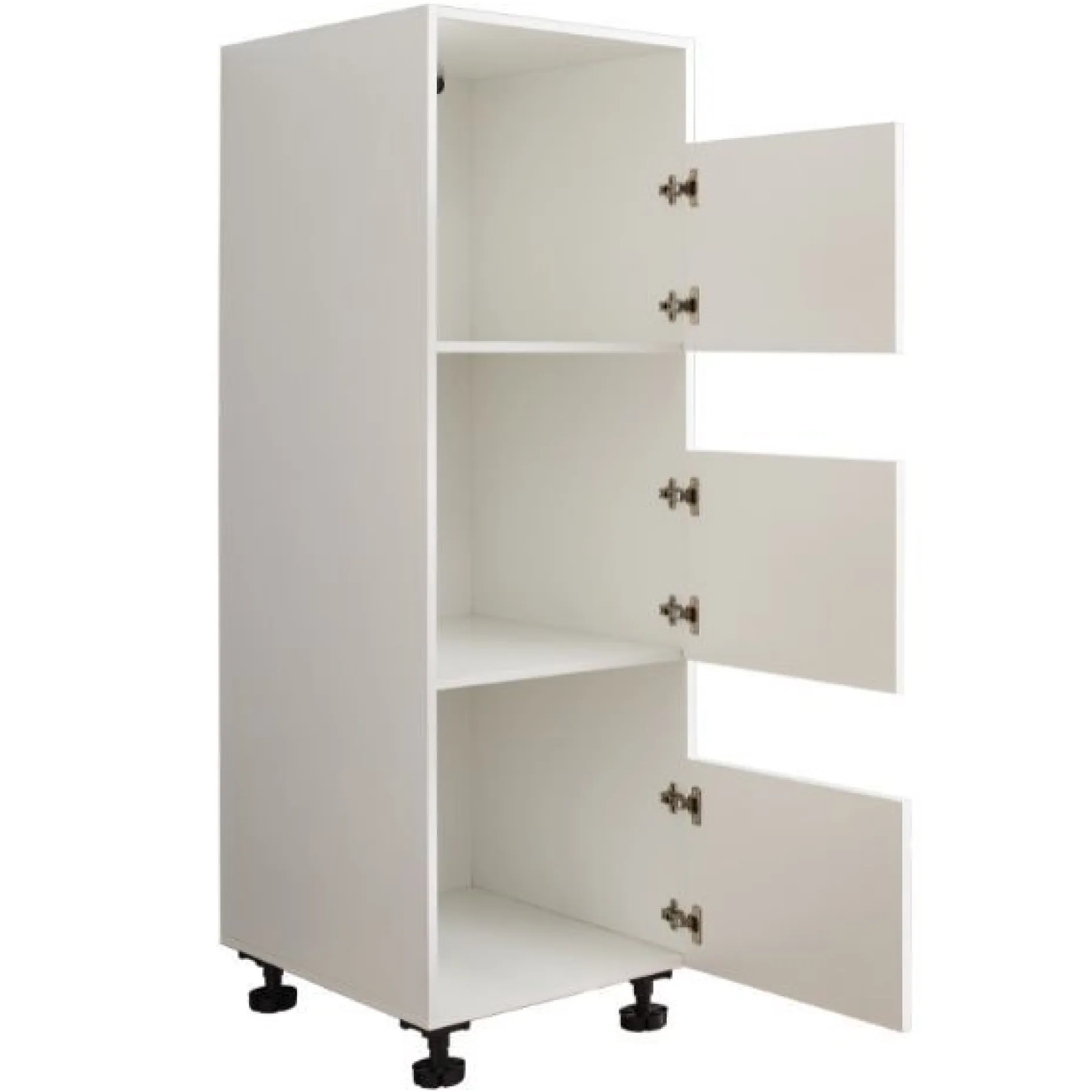 Säulenschrank für Waschmaschine Laundreezy | 50 x 68 x 162 cm | Weiß