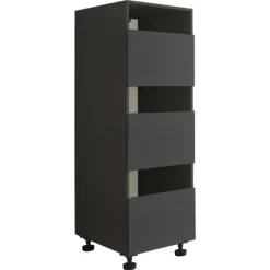 Säulenschrank für Waschmaschinenschränke Laundreezy | 50 x 68 x 162 cm | Anthrazit
