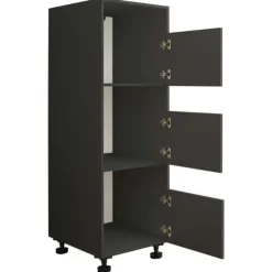 Säulenschrank für Waschmaschinenschränke Laundreezy | 50 x 68 x 162 cm | Anthrazit