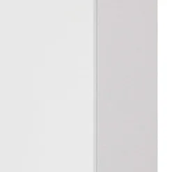 Säulenschrank Hansen 40cm 2 Türen und 1 Schublade - weiß
