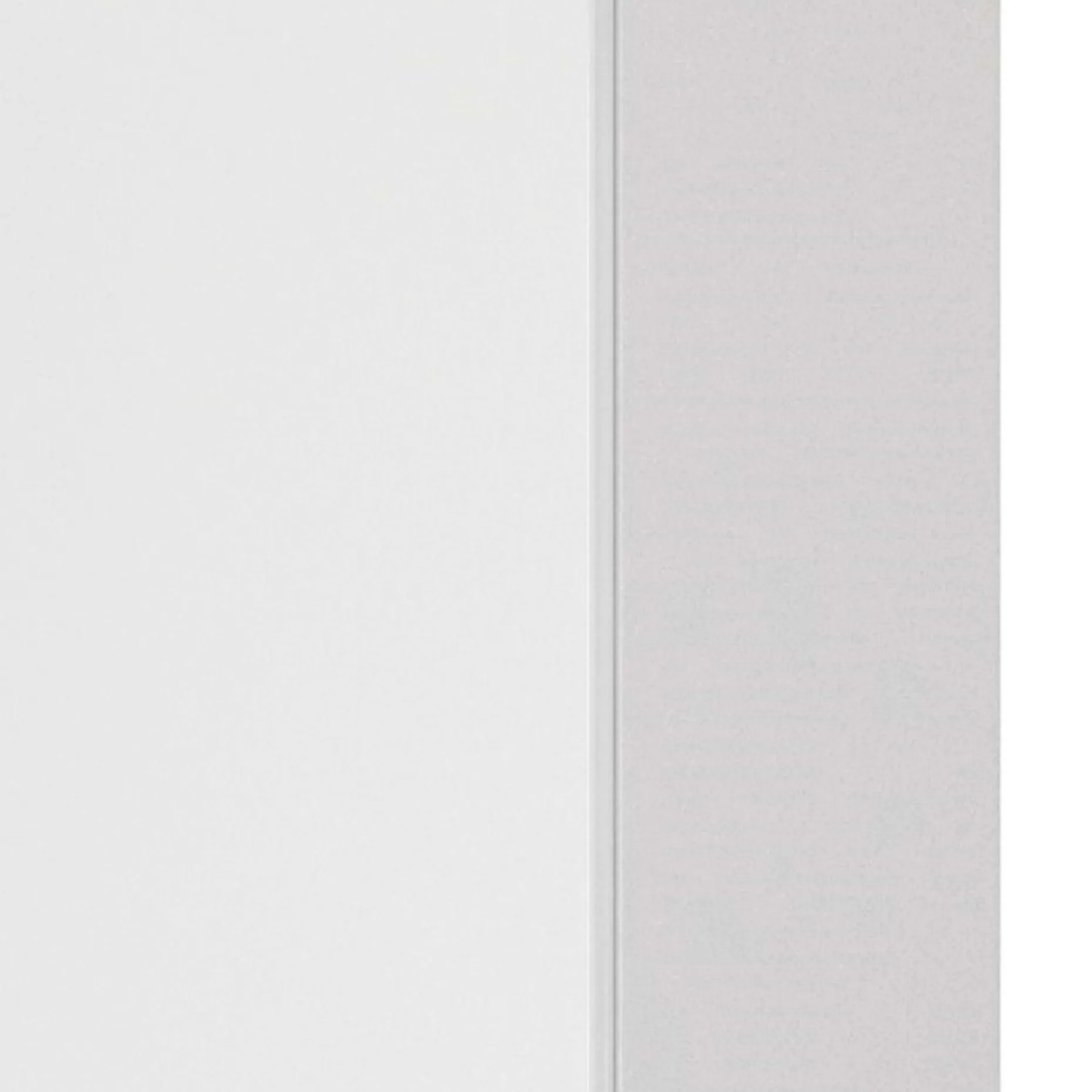 Säulenschrank Hansen 40cm 2 Türen und 1 Schublade - weiß
