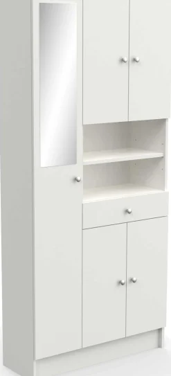 Säulenschrank Imogen-mattweiß