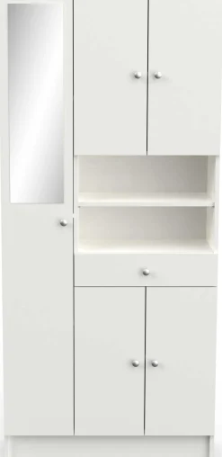 Säulenschrank Imogen-mattweiß