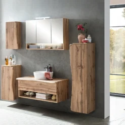 Säulenschrank Karan 37cm 1 Tür - Eiche