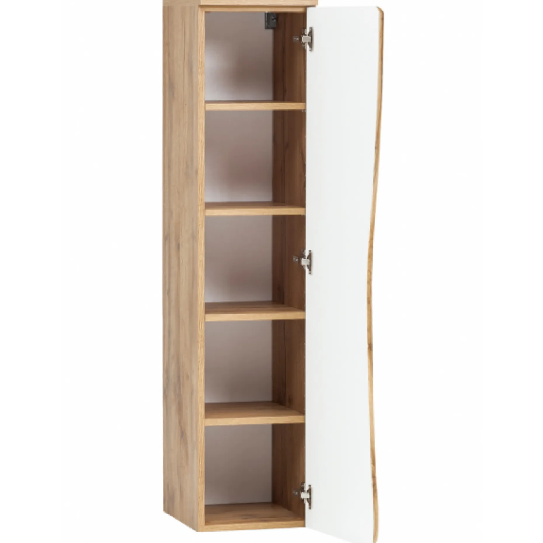 Säulenschrank Karan 37cm 1 Tür - Eiche