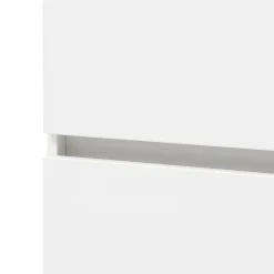 Säulenschrank Kornel/Pisca 40cm 2 Türen und 1 Schublade - weiß