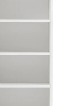Säulenschrank Kornel/Pisca 40cm 2 Türen und 1 Schublade - weiß
