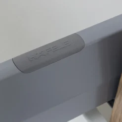 Säulenschrank Malvo 30cm 2 Türen und 1 Schublade - Eiche/schwarz