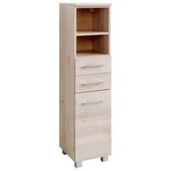Säulenschrank Portofino | 30 x 35 x 117 cm | Beech Oak Design