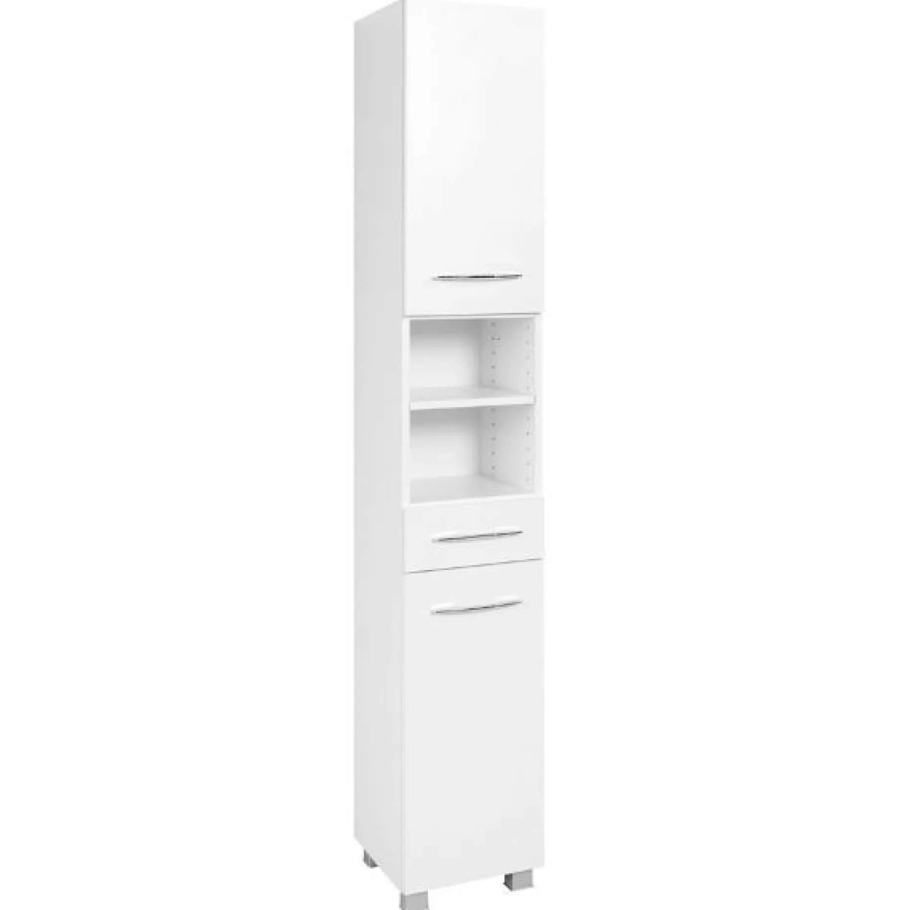 Säulenschrank Portofino | 30 x 35 x 180 cm | weiß