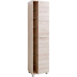 Säulenschrank Portofino | 45 x 35 x 180 cm | Beech Oak Design