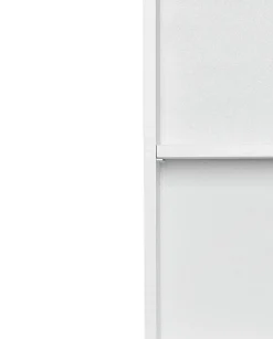 Säulenschrank Ricca 25cm 2 Türen und 1 Schublade - weiß