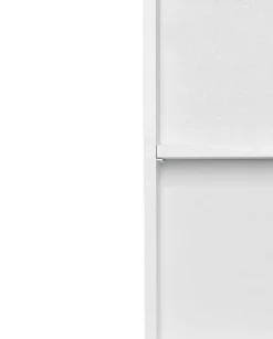 Säulenschrank Ricca 50cm 4 Türen und 1 Schublade - weiß