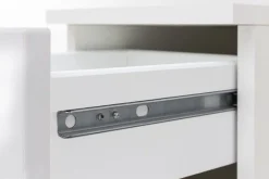 Säulenschrank Small 25cm 1 Schublade und 2 Türen - hochglänzend weiß