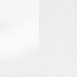 Säulenschrank Small 50cm 2 Türen - Hochglanz weiß