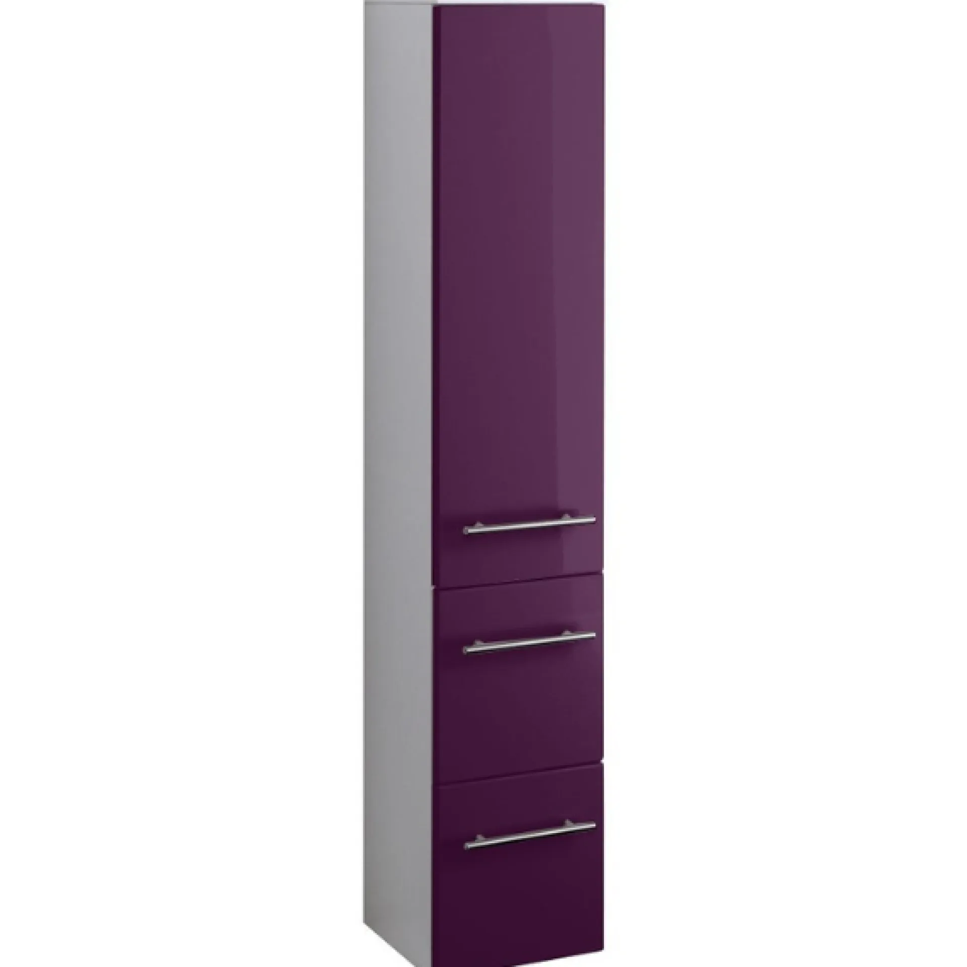 Held Säulenschrank Small 25cm 1 Tür und 2 Schubladen - hochglänzend