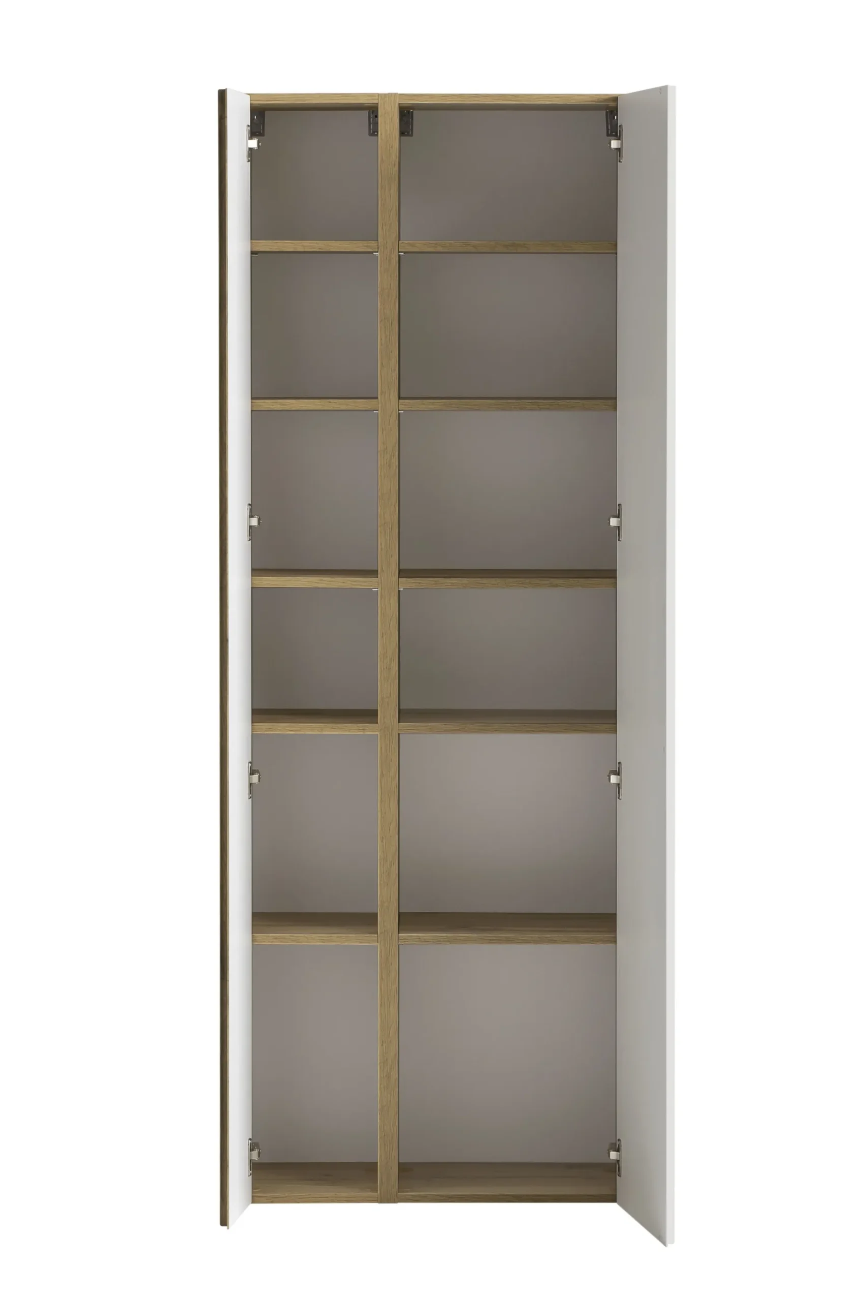 Säulenschrank Varese | 65 x 35 x 180 cm | Weiß