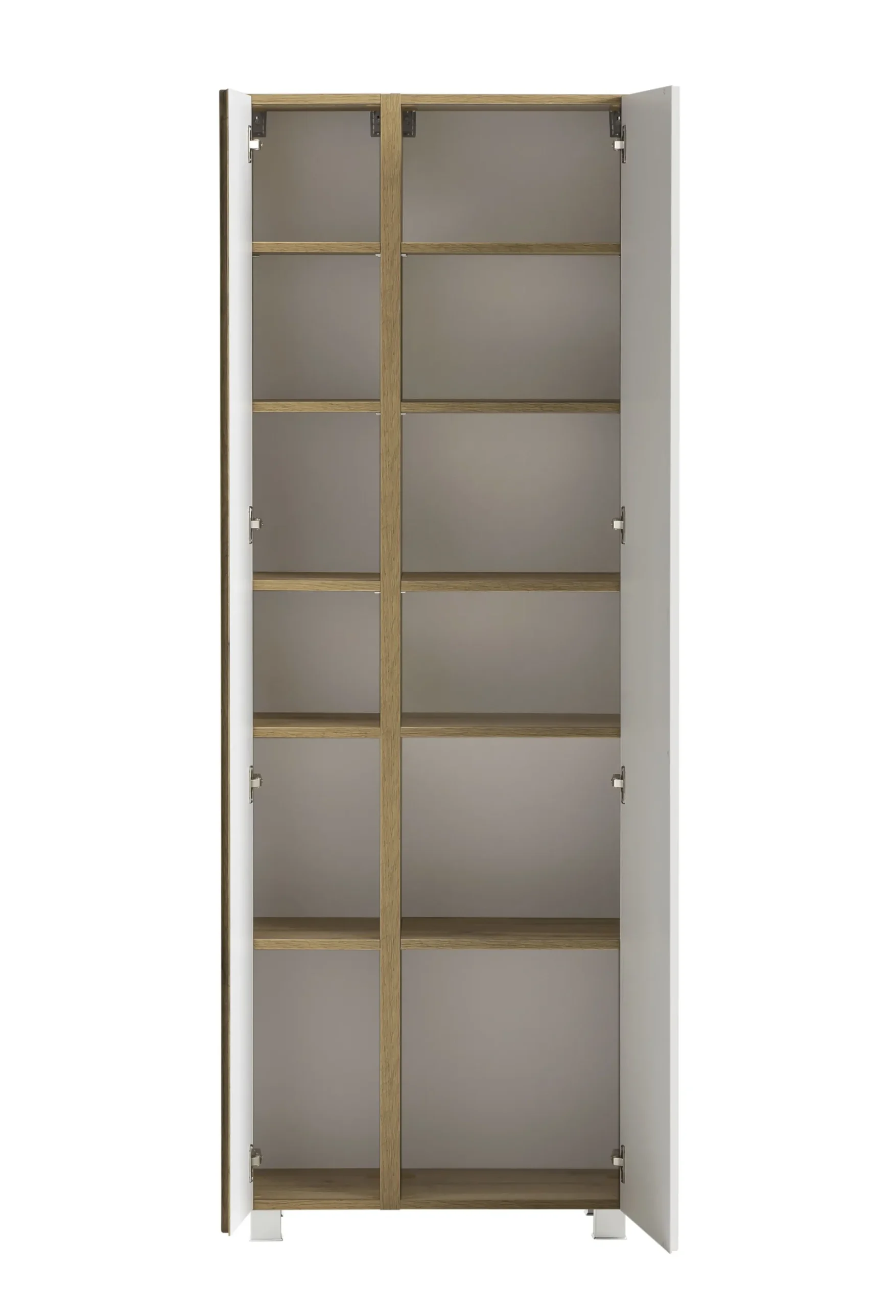 Säulenschrank Varese | 65 x 35 x 180 cm | Weiß