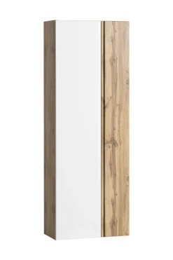 Säulenschrank Varese | 65 x 35 x 180 cm | Weiß