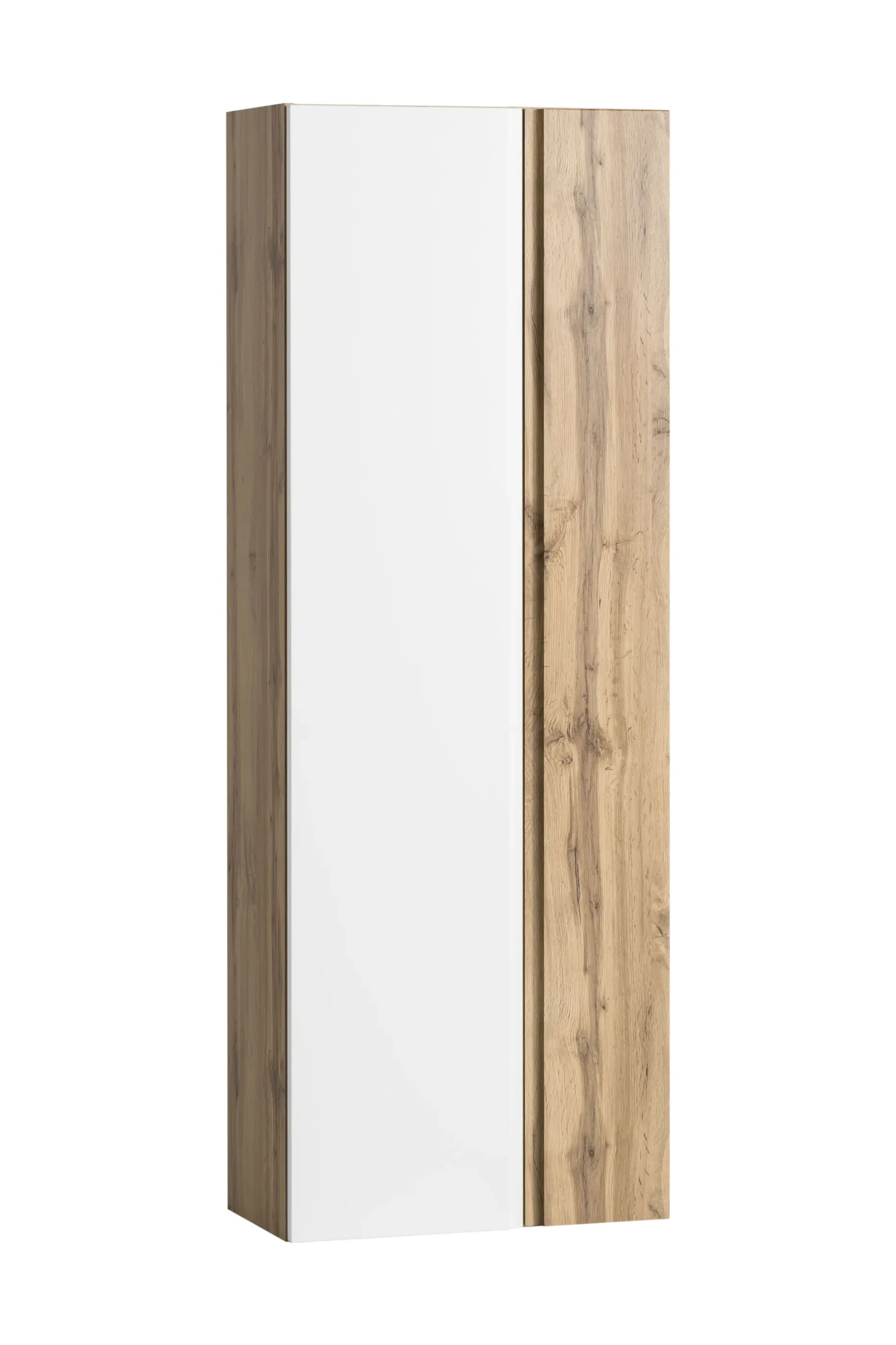 Säulenschrank Varese | 65 x 35 x 180 cm | Weiß