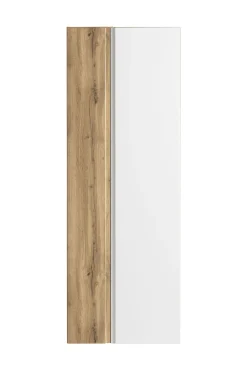 Säulenschrank Varese | 65 x 35 x 180 cm | Weiß