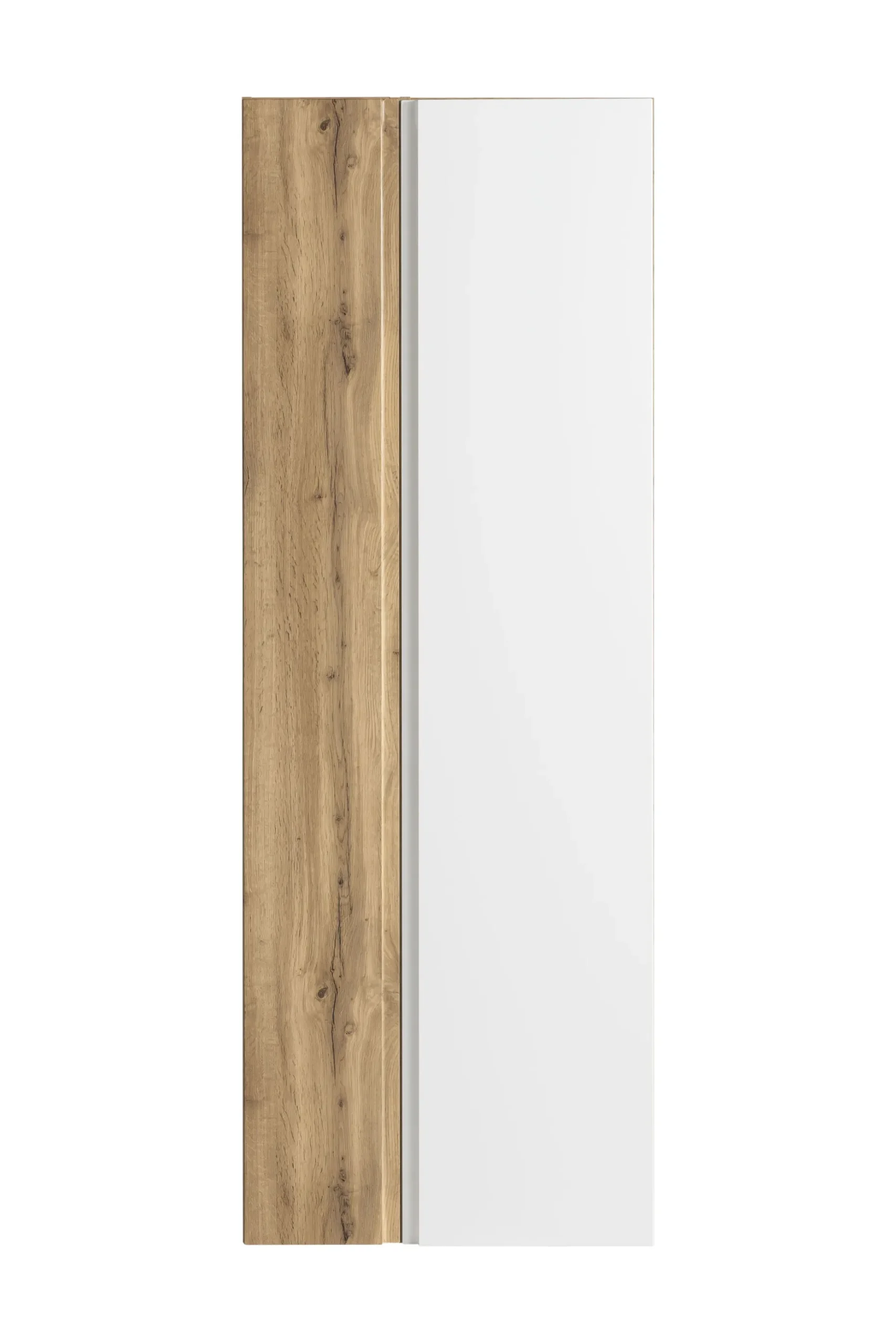 Säulenschrank Varese | 65 x 35 x 180 cm | Weiß