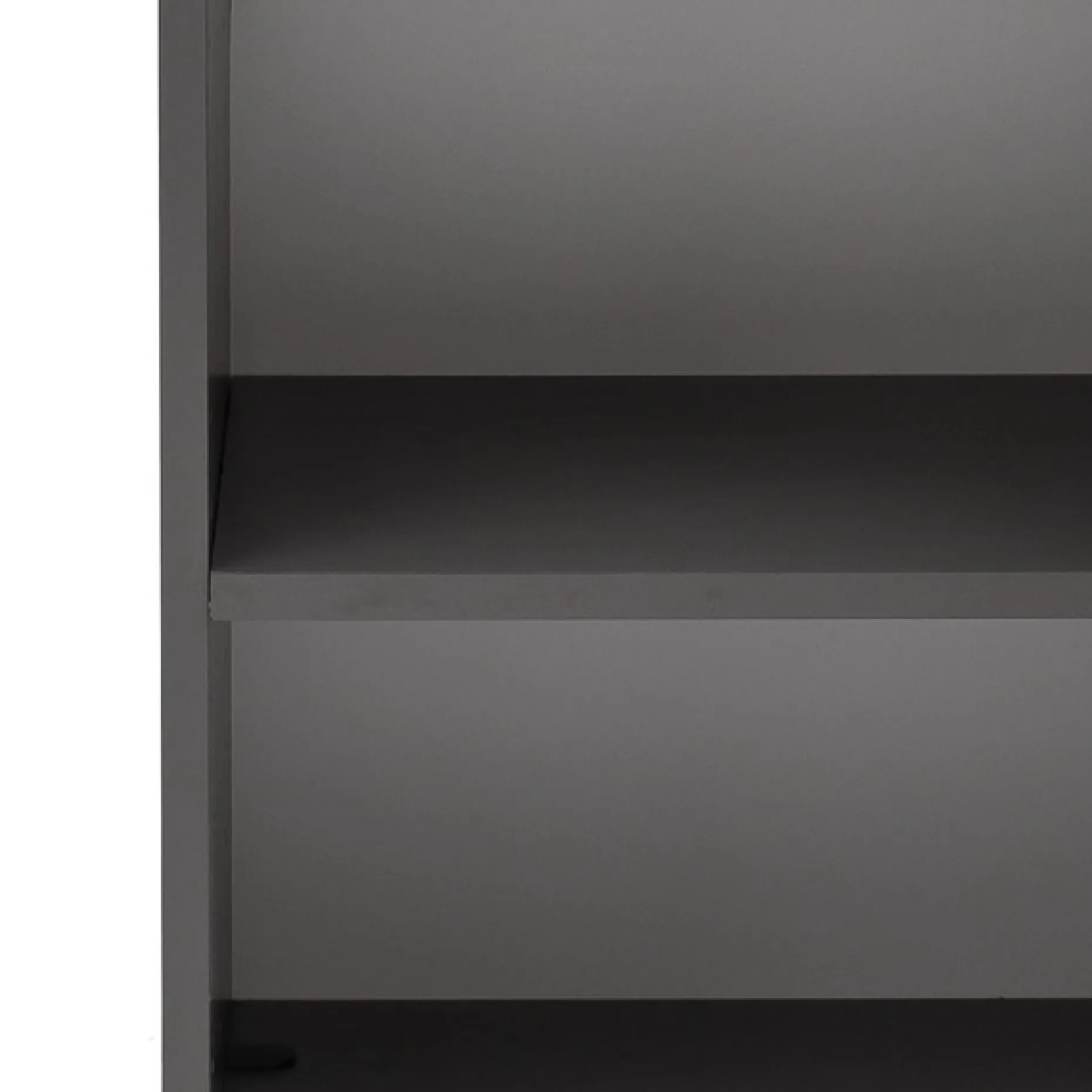 Säulenschrank Vikas 2 Türen - anthrazit