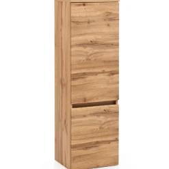 Säulenschrank Vikas 2 Türen - Eiche