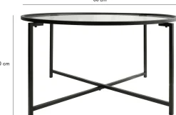 Emob Sun Couchtisch | METALLRAHMEN | Matt