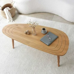 Emob Sweet Couchtisch | Kiefernholz | Teakholz